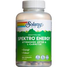 L-carnitin Vitaminer & Mineraler Solaray Spektro Energy 180 stk