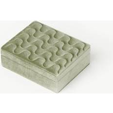 Missoma Jewellery Storage Missoma Velvet Jewellery Box - Sage Green