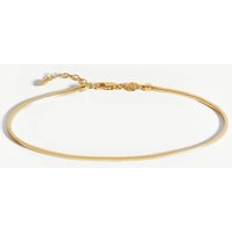Missoma Anklets Missoma Square Snake Chain Anklet