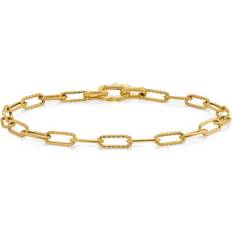 Men - Yellow Bracelets David Yurman Madison Chain Bracelet Men Yellow Gold