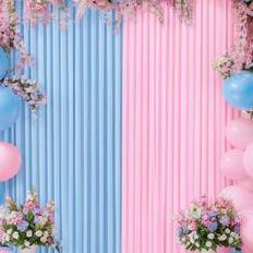 Doorway Party Curtains on sale Shein Blue Pink Gender Reveal Party Decoration Curtains