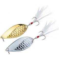 Fishing Equipment Shein 2pcs Gold Silver Metal Swimbait Lure