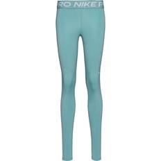 Træningstøj - Turkis Tights Nike Sportsbukser Pro - Turkis/Hvid