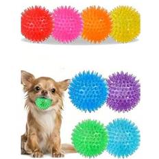 Squeaky Dog Toy Balls 6 Colors