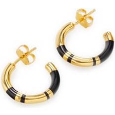 Boucles d'Oreille Positiano - Noir