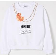 White Knitted Sweaters Moschino Sweater Kids - White