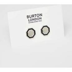 Burton Silver Brooch Mens Smart Suit Accessories