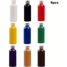 Temu Set Of 9 Fluid Acrylic Paints 60ml