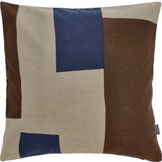 Södahl Bomuld Komplette pyntepuder Södahl Fragment Pude Multifarvet 45x45 cm Navy Blue Komplet pyntepude