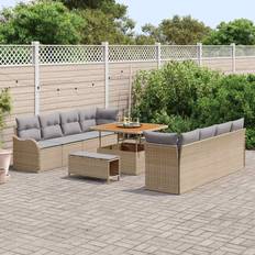 Havemøbler vidaXL Havesofa Sæt Med Pude 100 x 100 x 71 cm Loungesæt