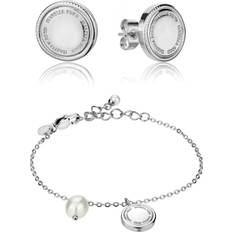 Stainless Steel Jewellery Sets Isabella Ford Ensemble Collier Boucles D'oreilles Femme Sabrina