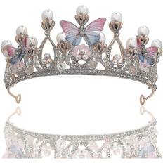 Crowns & Tiaras Kikidex Princess Butterfly Birthday Crystal Tiara