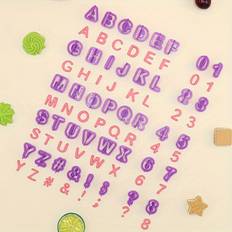 40pcs Alphabet And Number Cutters