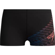 Grå Badebukser Børnetøj Speedo Kids Medley Logo Aquashort - Anthracite/Coral