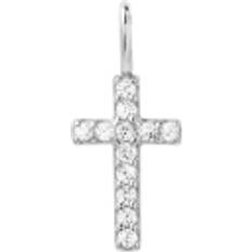 Berlocker & Hängen Ani Jewels Cross Charm Silver