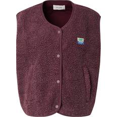 Vrouw Vesten American Vintage Gilet Bodywarmer Hoktown Bourgogne - Bordeaux