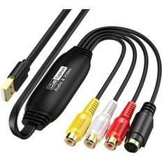 Capture & TV Cards Sodial Usb 2.0 Video Capture To Digital Converter