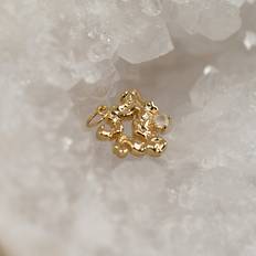 Aurelia Moonstone Golden Pendant -