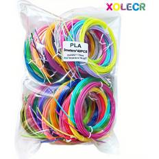 3D Printing on sale Temu 40-Color PLA 3D Printer Filament Set