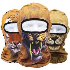 Multicoloured Balaclavas Kikidex 3D Animal Pattern Cycling Motorcycle Ski Hat Full Face Mask