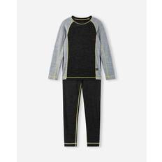 Reima Undertøjssæt på tilbud Reima Children's Wool Underwear Set Taitoa - Noir