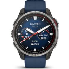 Garmin Quatix 8 Marine 47mm Amoled Blue Silicone Watch