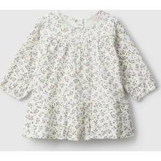 24-36M - Everyday Dresses United Colors of Benetton Floral Dress Kids - Creamy White
