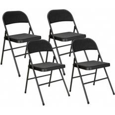 Homcom 4er Set Klappstühle Tragbare Bürostuhl Stuhl 4Stk.