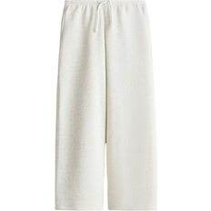 Beige Trousers Children's Clothing H&M Girls Light Beige Marl Brushed Inside Joggers
