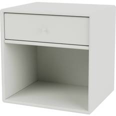 Grå - Rektangulære Sengebord Montana Furniture Dream Nordic Bedside Table 30x35.4cm