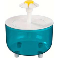 Temu 1.5l Large Capacity Transparent Pet Water Fountain