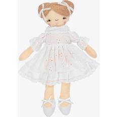 Girls Cotton Dress Rag Doll
