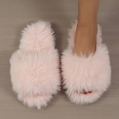 Rosa Innetofflor Temu Plush Slippers For All Cozy Indoor Footwear