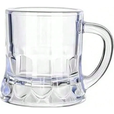 Plastic Beer Glasses Shein Mini Transparent Beer Glass 5.9cl