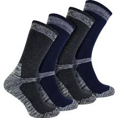4XL Socks Sock Snob Mens Reinforced Cotton Industrial Wear Outdoor Work Socks - Grey