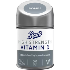 Teeth Supplements Boots High Strength Vitamin D 25 Food Supplement 180 pcs