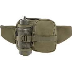 Green - Men Bum Bags Mil-Tec Belt Bag with Bottle - Olive