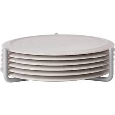 Zone Denmark Singles Warm Grey Coaster 10cm 6pcs
