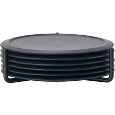 Zone Denmark Singles Black Coaster 10cm 6pcs
