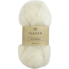 Isager Silk Mohair Natural Undyed 212m