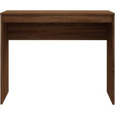 vidaXL Engineered Wood Brown Oak Writing Desk 40x90cm