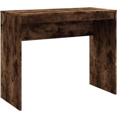 vidaXL Engineered Wood Smoked Oak Writing Desk 40x90cm