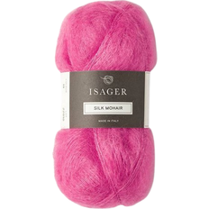 Isager Garn & Håndarbejdsudstyr Isager Silk Mohair Fuchsia 212m