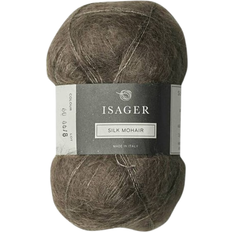 Isager Silk Mohair Black Plum 212m