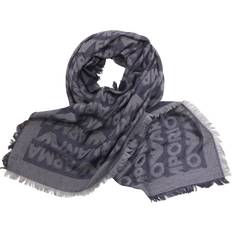 Armani Accessoarer Armani Silkeschal Tillverkad Italien - Blå