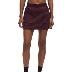 Lululemon Glyde Cargo Mid-Rise Hiking Tennis Skirt - Goodnight Plum