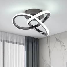 Angstrom 1 LED Semi Mount 10.5cm H x 26cm D