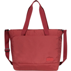 Red - Unisex Totes & Shopping Bags Eastpak Cnnct F Satch Medium Shoulder Bag - Burgundy