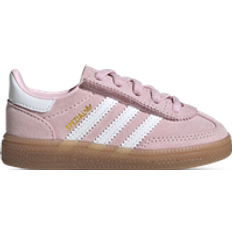 Pink Indoor Sport Shoes Children's Shoes adidas Infant Handball Spezial Closure Elastic Lace - Clear Pink/Cloud White/Gum