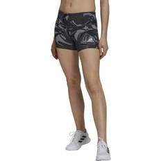 Camouflage Tights adidas 4 Inch Camo Short Tights - Grey/Black/White